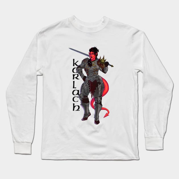 Karlach -  Baldurs Gate 3 Long Sleeve T-Shirt by An_dre 2B